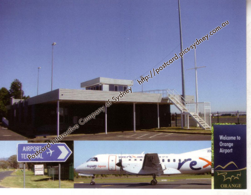 NSW Orange Airport [aviO01] 1.00 Postcard Interactive