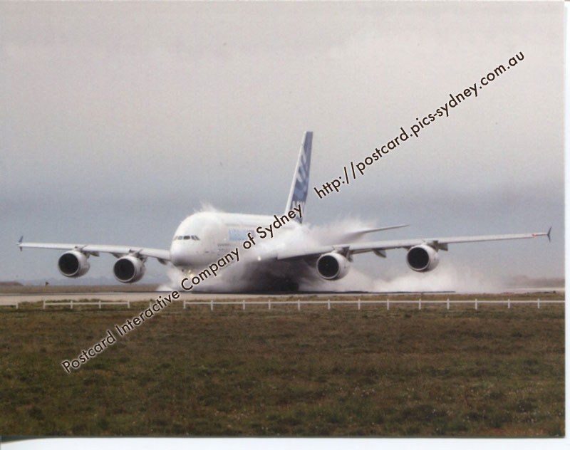 Airbus A380 (wet landing trial)
