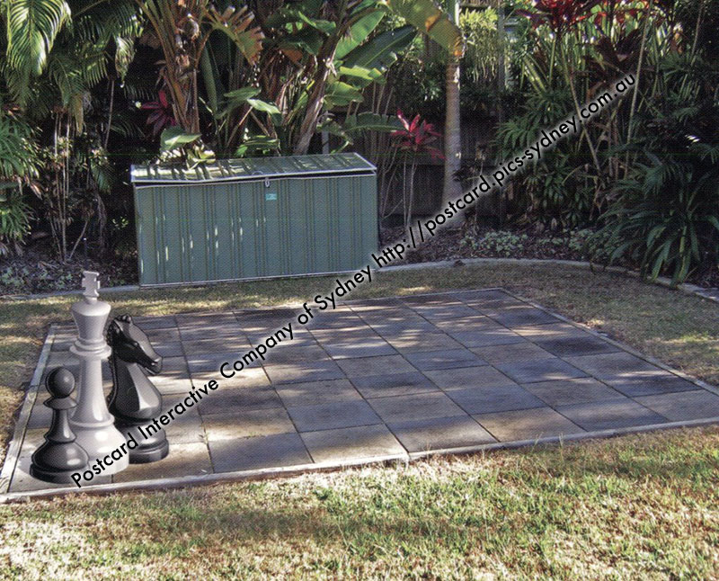 QLD, Island Point Villas Giant Chess