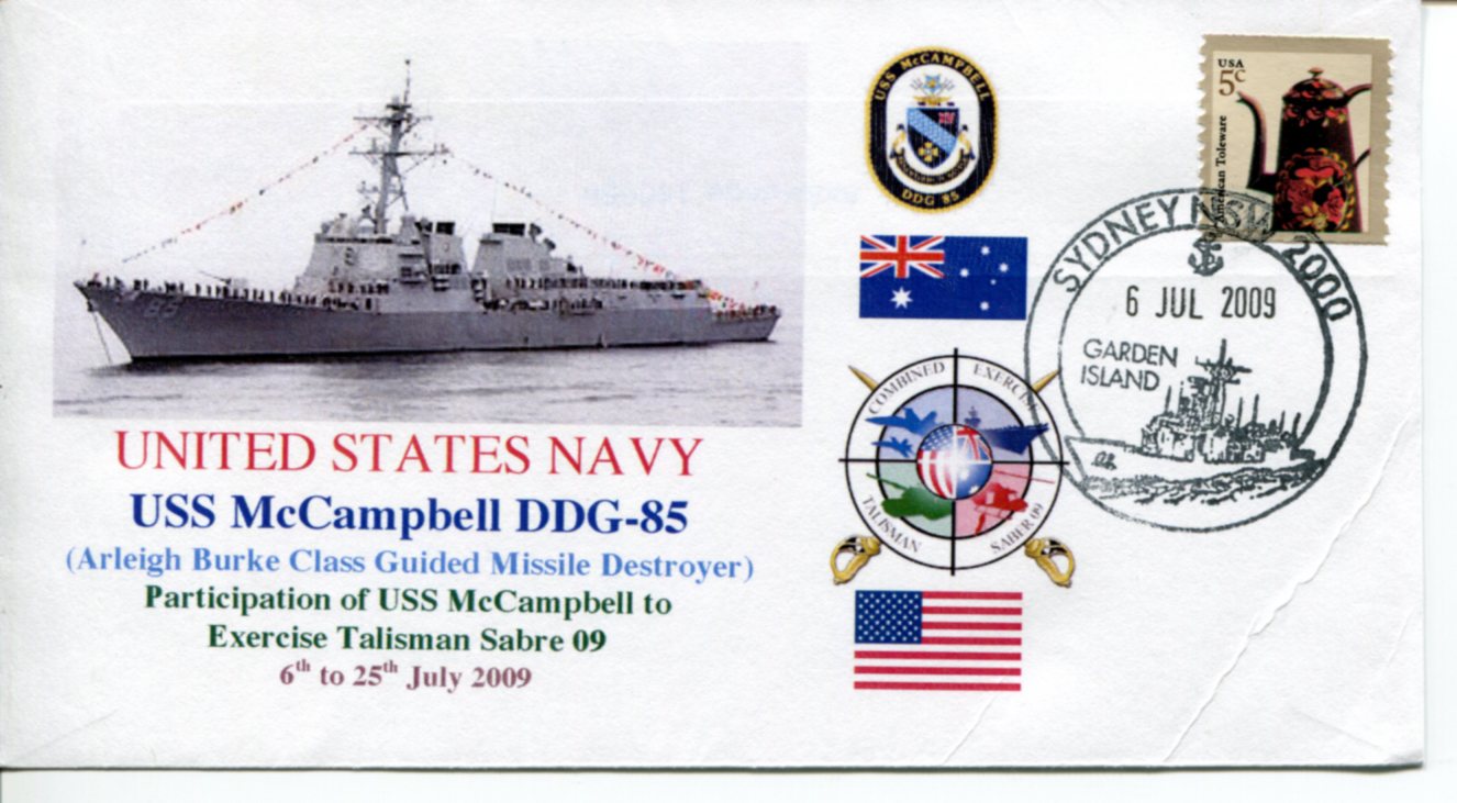 USS McCampbell participation to Talisman Sabre 2009 USS McCampbell participation to Talisman Sabre 2009
