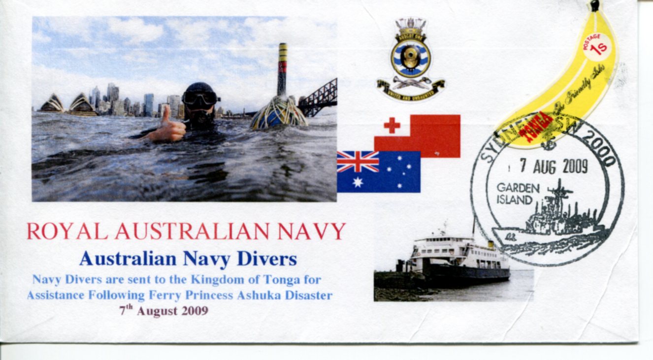 Navy Divers to assist Tonga after Ferry Disaster Navy Divers to assist Tonga after Ferry Disaster