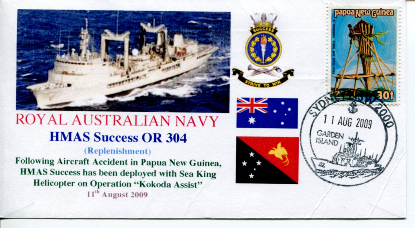 HMAS Success operation Kokoda Assist in Papua New Guinea HMAS Success operation Kokoda Assist in Papua New Guinea