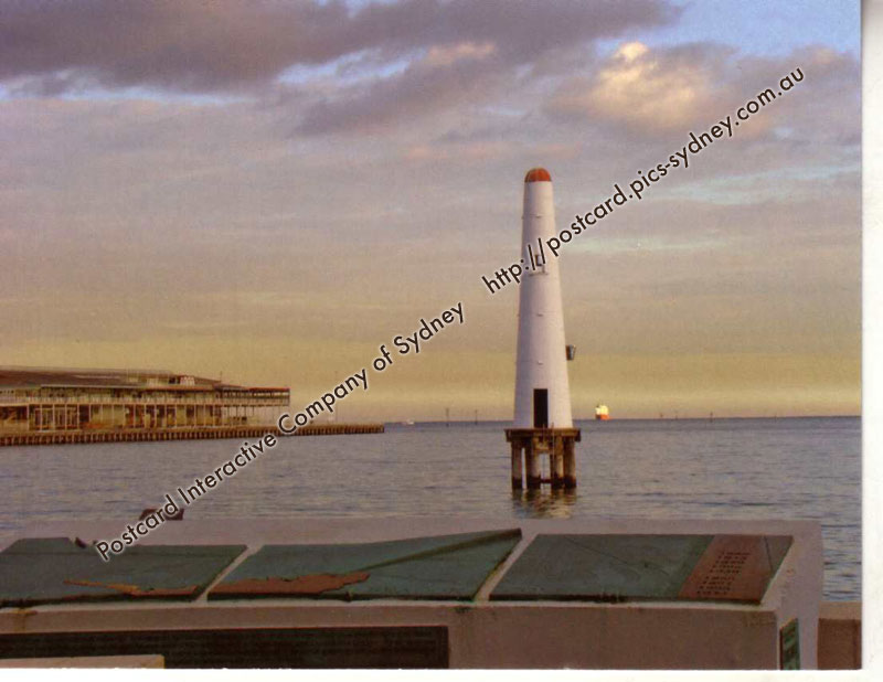 Victoria Lighthouse - Port Melbourne Front
