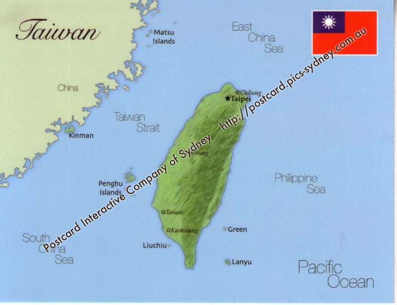 Map of Taiwan