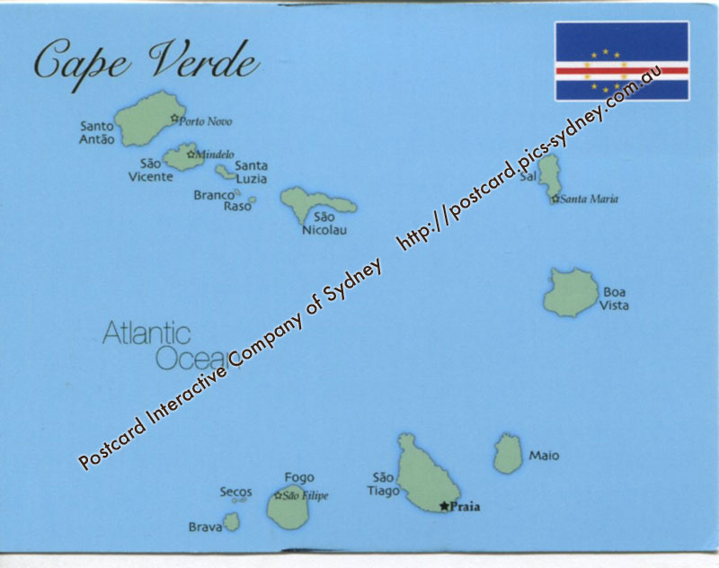 خرائط واعلام كاب فيردي 2012 -Maps and flags Cape Verde 2012