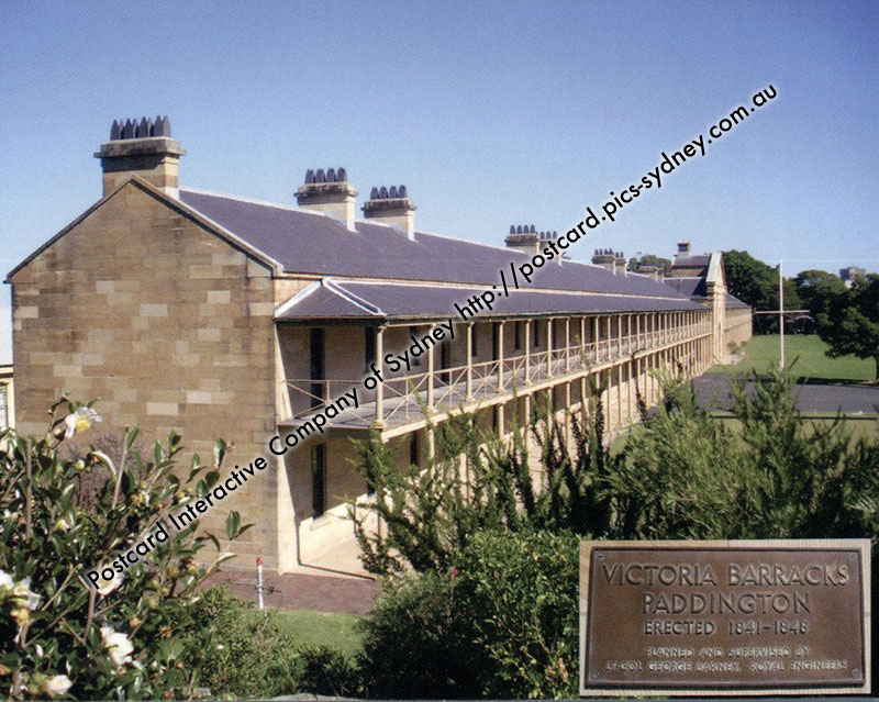 Victoria Barracks NSW Sydney Paddington [misV02] 1.00 Postcard Interactive