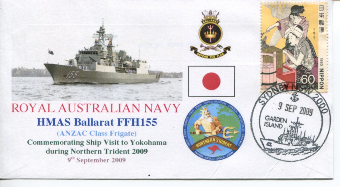 HMAS Ballarat - Northern Trident visit to Yokohama (Japan) HMAS Ballarat - Northern Trident visit to Yokohama (Japan)