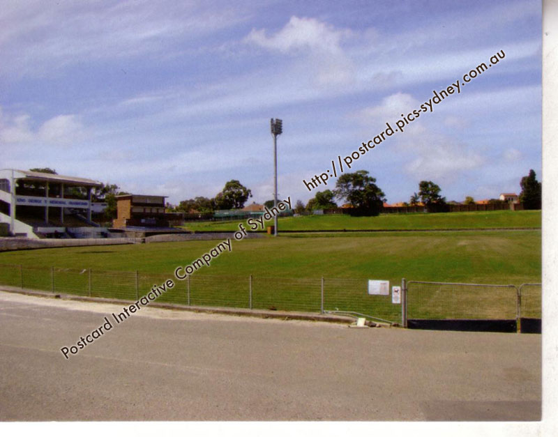 NSW - Sydney, Marickville Hanson Park Stadium