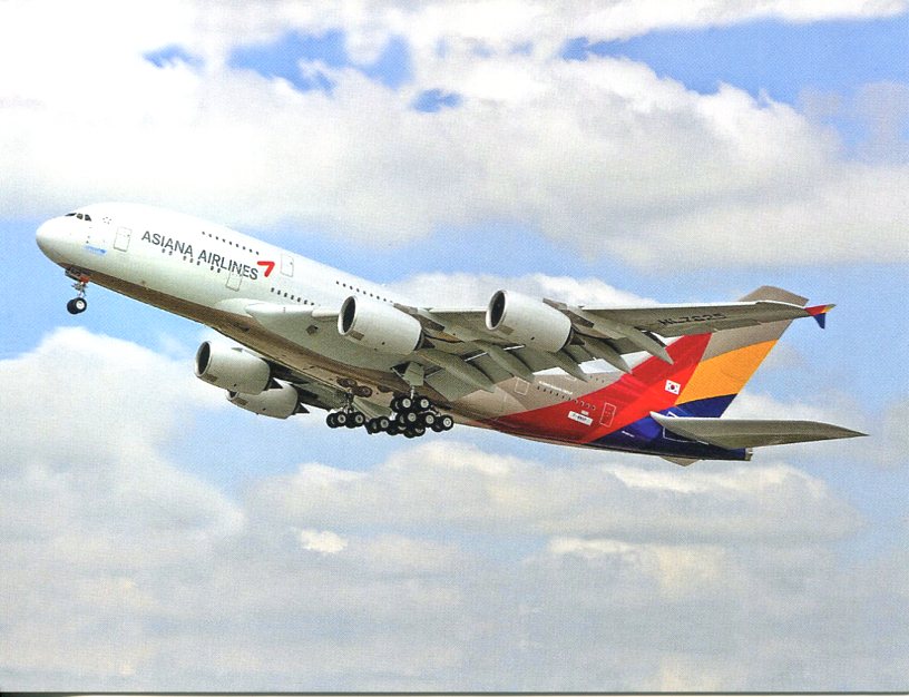 Airbus A 380 - Asiana Airlines Airbus A 380 - Asiana Airlines