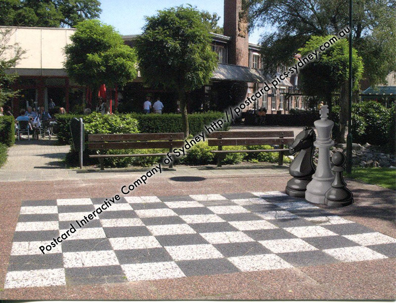 Netherlands - Bakel, North Brabant Giant Chess