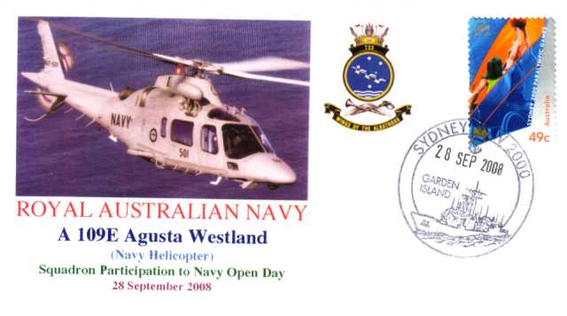 A 109 E Agusta Helicopter Navy Open Day Garden Island 2008 A 109 E Agusta Helicopter Navy Open Day Garden Island 2008