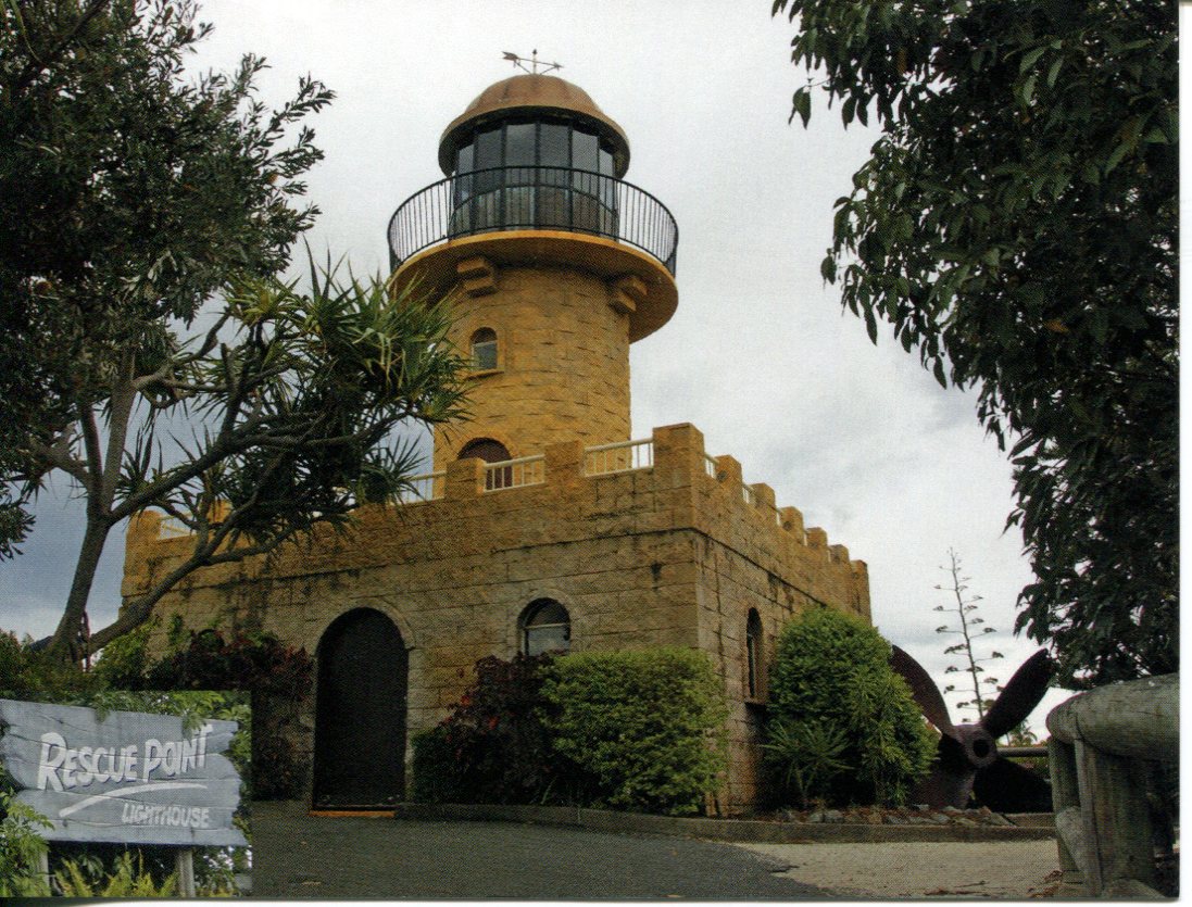 Queensland - Rescue Point (faux) Lighthouse