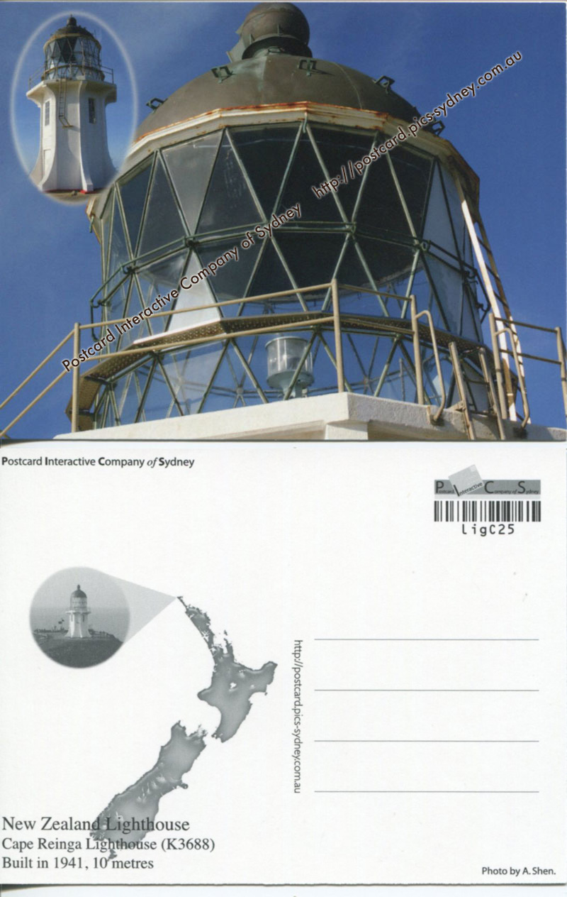 New Zealand Lighthouse - Cape Reinga - K3688