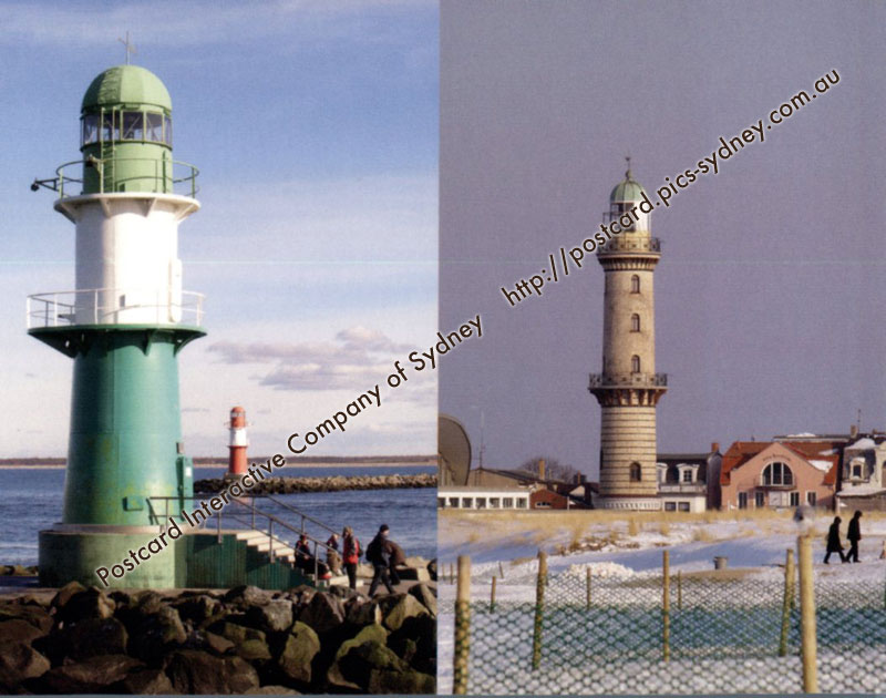 Germany - Warnem�nde Lighthouses