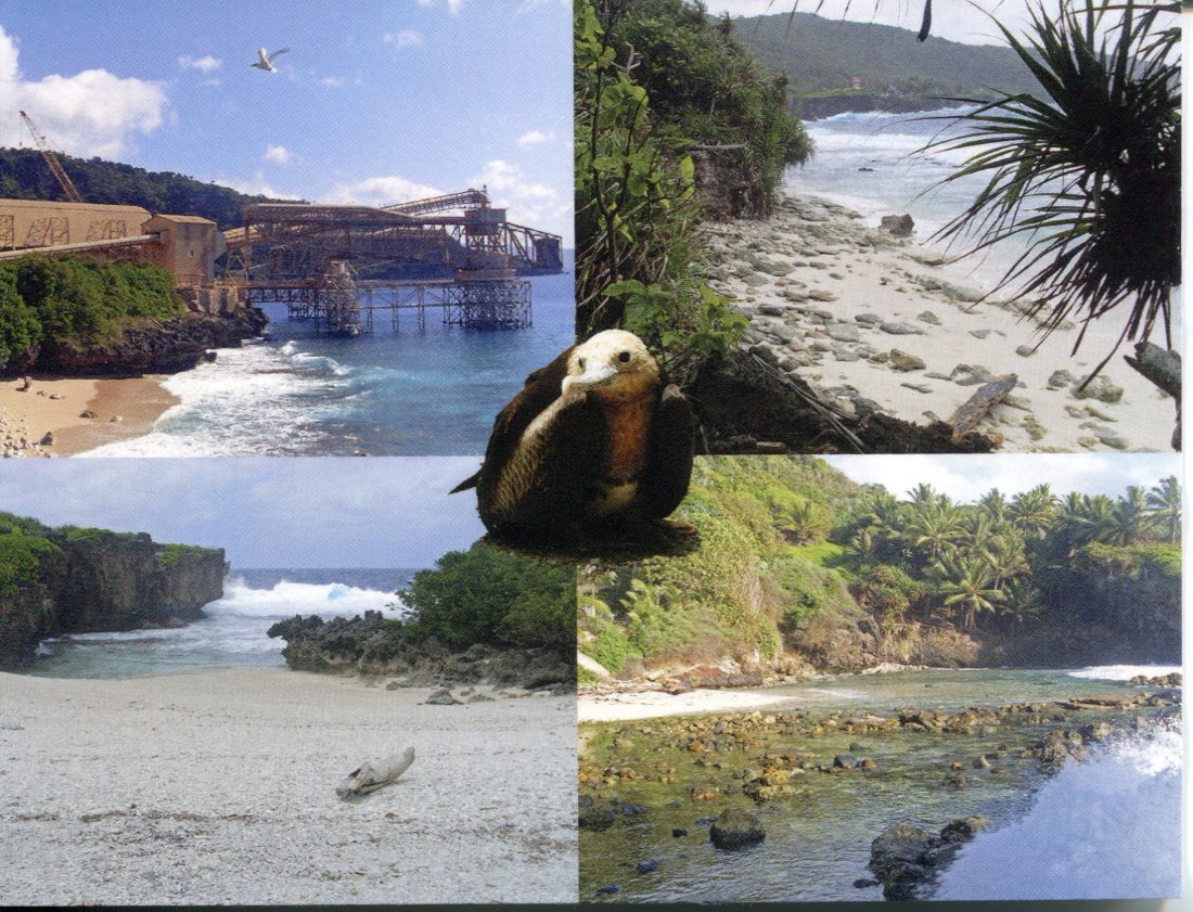 Christmas island beaches