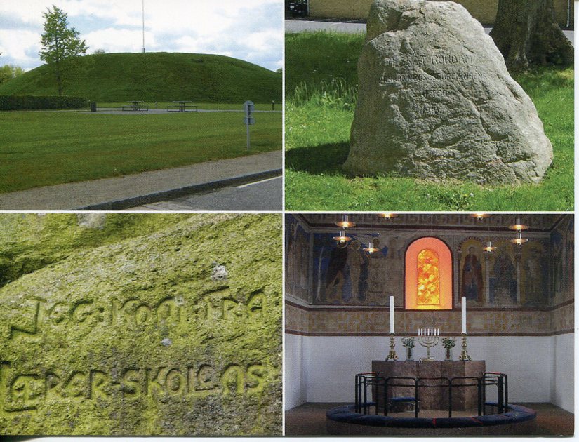 Denmark UNESCO - Jelling Mounds, Runic Stones and Church